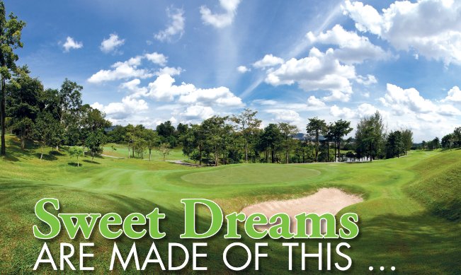 Hopefully without sand traps, though.