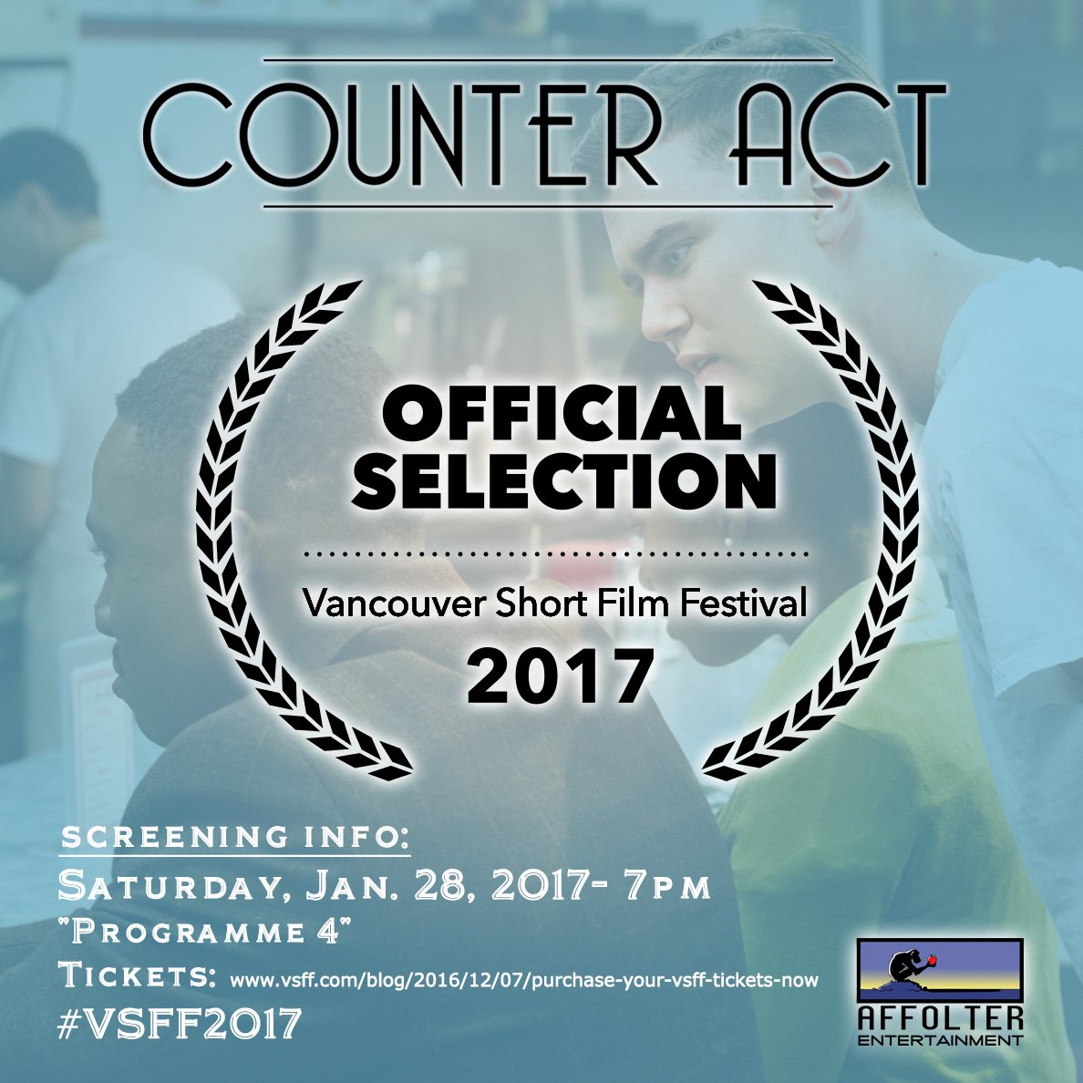 CounterActFilm's tweet photo. Very pleased to announce "Counter Act" will be playing at the "Vancouver Shorts Film Festival", in a programme showcasing BC filmmakers! https://t.co/oUuW2PBPJm