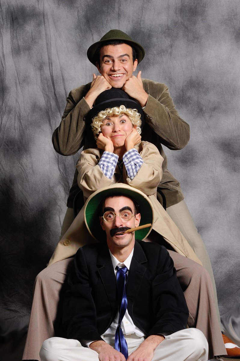 PaloAltoPlayers's tweet photo. The #MarxBrothers are HERE at #PAPlayers! A DAY IN HOLLYWOOD/A NIGHT IN THE UKRAINE, running 1/20 - 2/5.π#hollywoodPAP #OldHollywood #Comedy https://t.co/3DD2RNbnDY