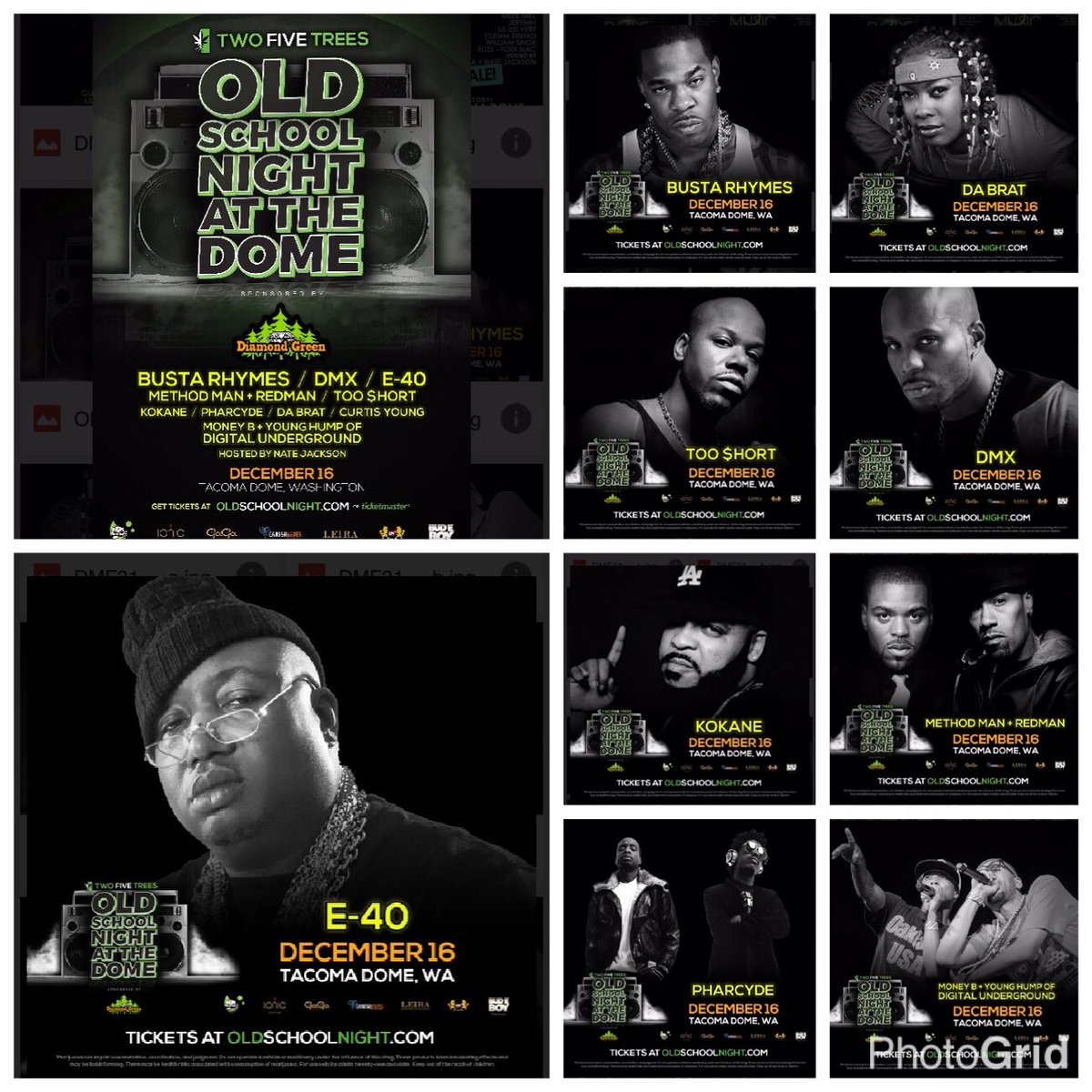 dinainseattle's tweet photo. @DopeMusicFest #DMF3 @BustaRhymes @sosobrat @TooShort @DMX @E40 @Kokaneofficial @thepharcyde @methodman @therealredman @moneyb69 https://t.co/bkHKCHbkiF