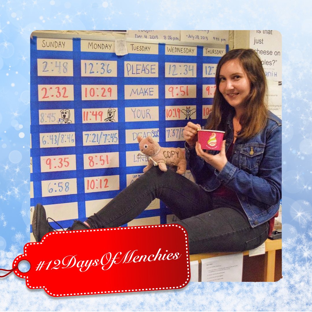 It’s here! #12DaysOfMenchies! RT for a chance to win and be sure to follow us on Facebook and Instagram for more chances to win!