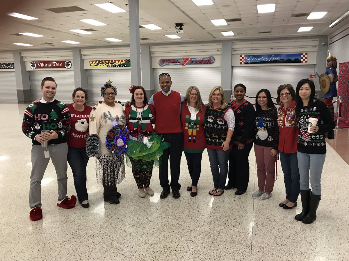DHS_Vikings's tweet photo. Ugly Christmas Sweater Contest! https://t.co/fk70GIT3Uw