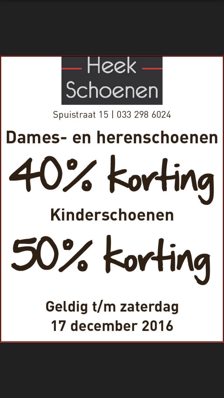 Heek schoenen Heekschoenen X