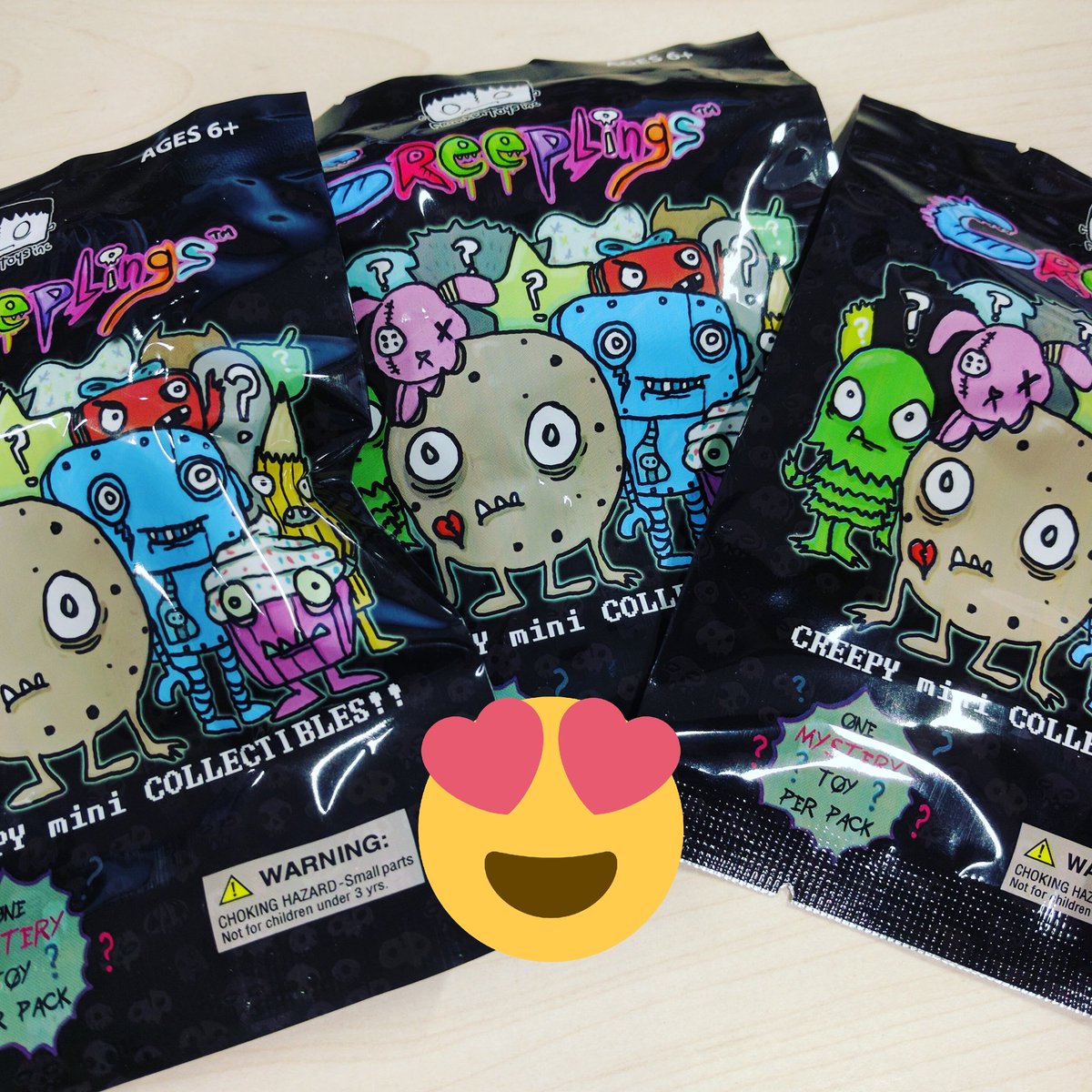 Yay! <a href="/CreeplingsToys/">Creeplings</a> 😻