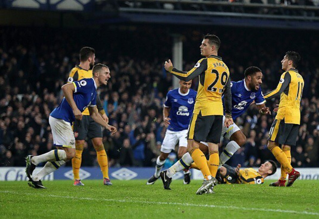 Arsenal fans react to Granit Xhaka’s performance vs Everton
