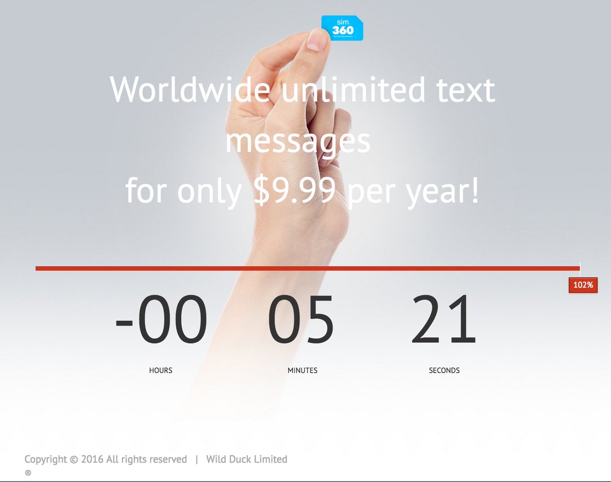 soplusplus's tweet image. 何が起こるか待っていたら、まさかのマイナスカウントダウン（カウントアップ？） sim-360.com #sim360