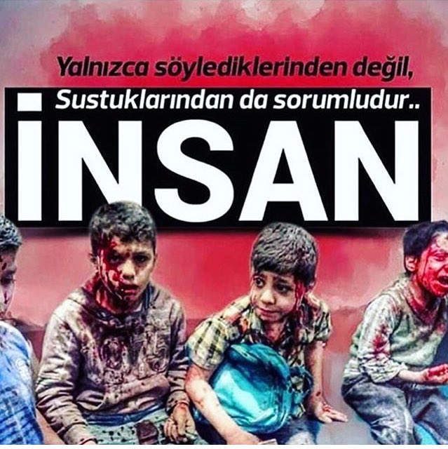 Sustuklarından da sorumludur insan. #HALEP