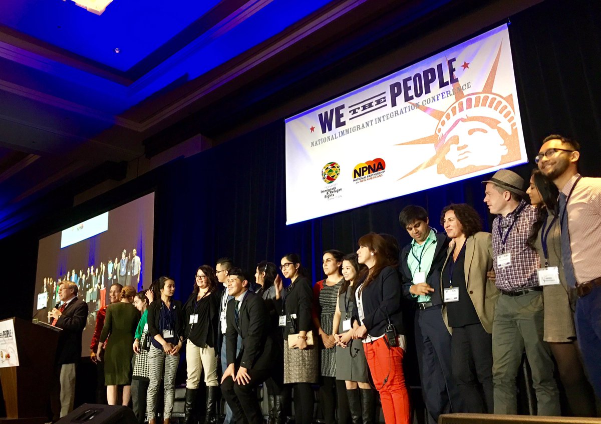 GlobalYMCA's tweet photo. TY @npnewamericans & @tnimmigrant staff, volunteers & partners who made the 2016 Natl Immigrant Integration Conf possible! #inspired #niic https://t.co/Fhxvwe8s1v