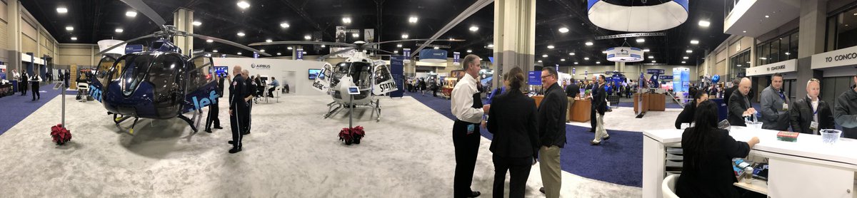 AirbusHeli_usa's tweet image. Panoramic view of our #AMTC16 booth.
