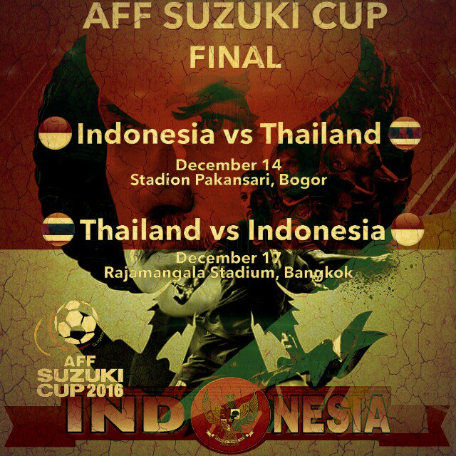 BISMILLAH... 
YA ALLAH BERKATI PERJUANGAN SKUAD GARUDA NANTI MALAM. 
#indonesiajuara