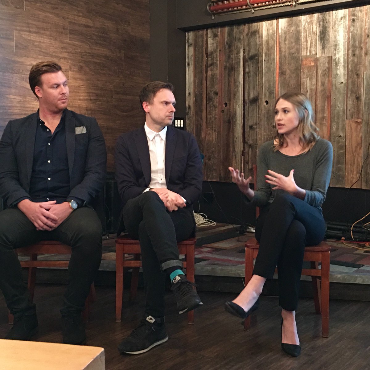 HVNSPT's tweet photo. .@katiehutchings discussing social media #DeepListening at today's @Tracx #LunchNListen panel! https://t.co/xvyecZ09vD