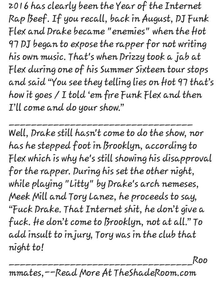 Karimahn's tweet image. #DJFunkFlex #Drake