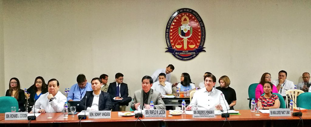 gringo_honasan's tweet photo. Senate Committee hearing on National Defense and Security | https://t.co/4oMAaUNAyw https://t.co/0XHDi46yaQ