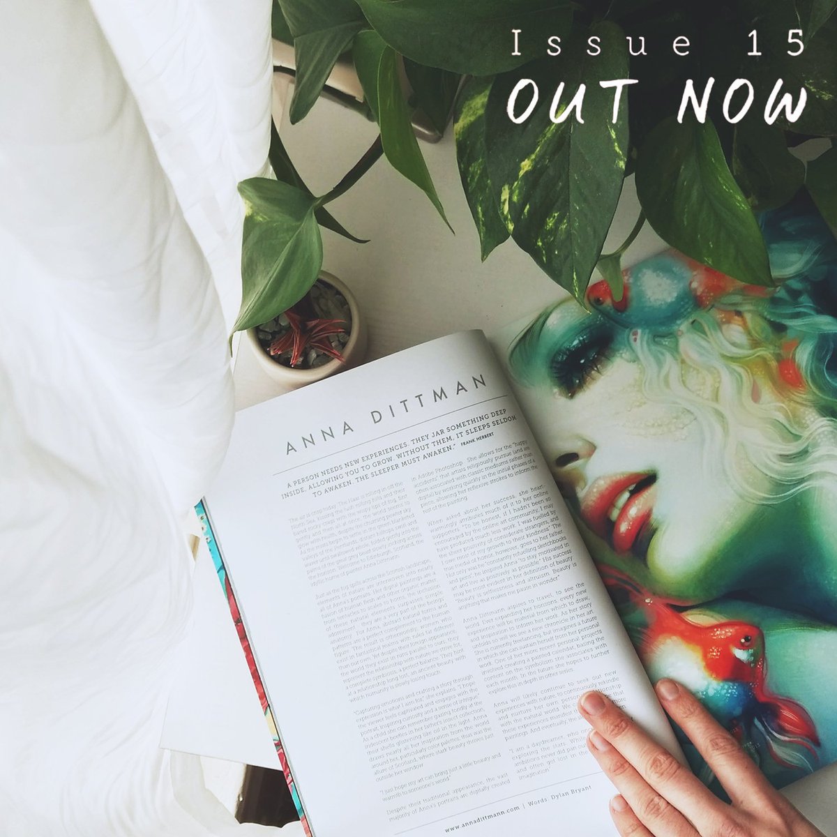 annadittart's tweet photo. It’s officially out!! A million thanks Beautiful Bizarre Magazine! Available in digital and print edition here https://t.co/huKRWzOVD8 https://t.co/czEhlgPxR6