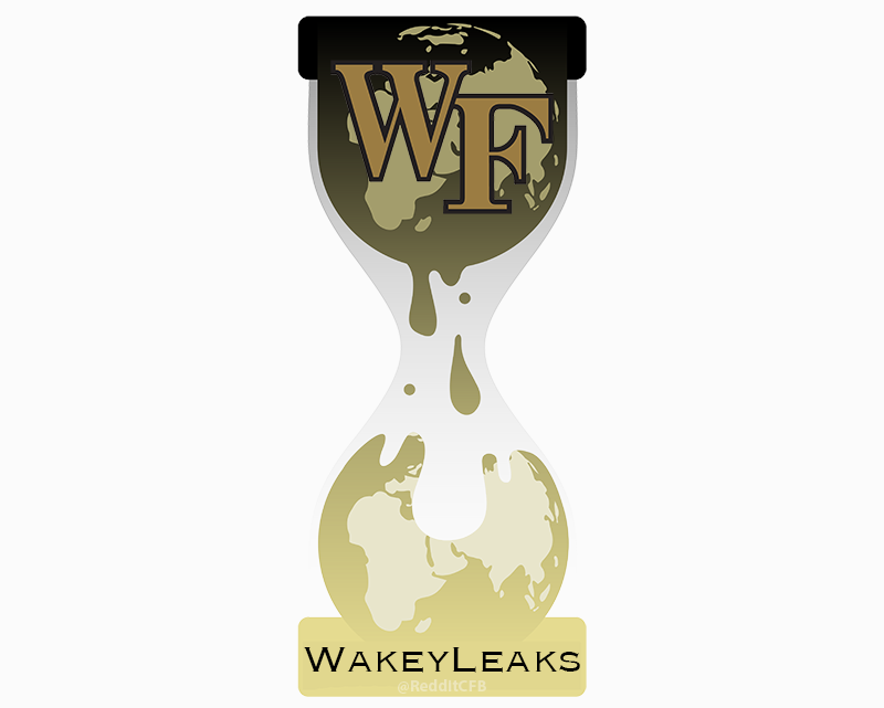 RedditCFB's tweet photo. We present the official logo of the #WakeyLeaks scandal: https://t.co/CxpsQ7dLjS