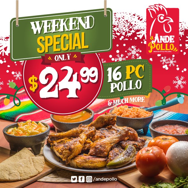andepollo's tweet photo. Ande! 
Pollo for all the family
 #AndePollo #GrilledChicken #PolloAsado #NationalCity https://t.co/DtrJ9iQEPk