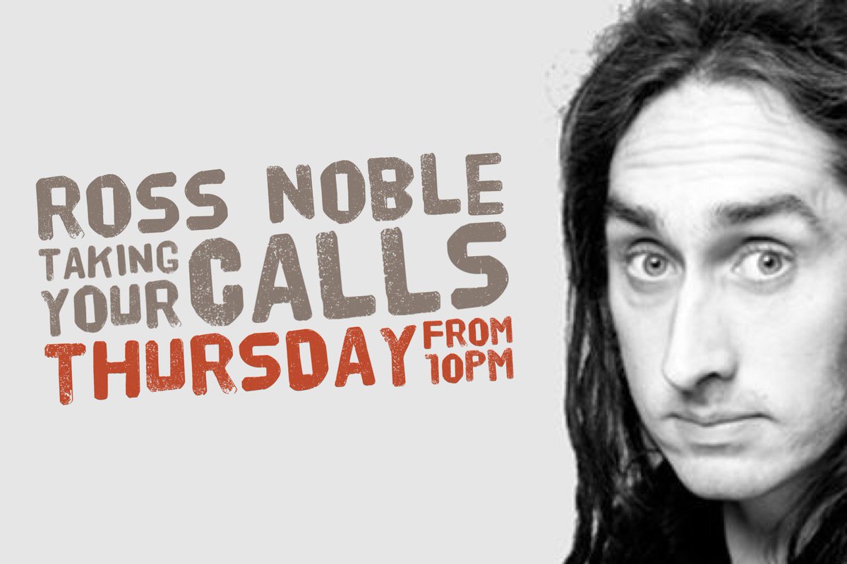NightOwlsNE's tweet photo. Our favourite Geordie comic @realrossnoble will be joining Alan Robson tomorrow night taking calls! Give him a call #WeyAye https://t.co/MyGPNlCk4u