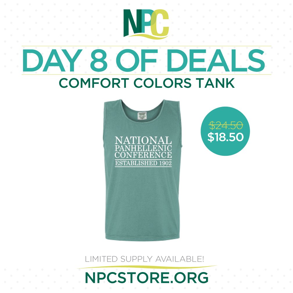 NPCWomen's tweet photo. Get spring break ready this holiday season with today's deal from the #NPCStore. #12daysofdeals https://t.co/bYZPK65QhZ https://t.co/FpXxVEsihb