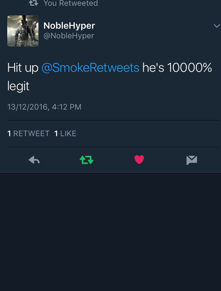 SmokeRetweets's tweet image. selling  Free  Followers for 1$  ! Hmu in the dms ! @DNR_CREW @NightRTs @HyperRTs @Relay_RTs @gridcoreRTs  @RtwtKing not fake proof