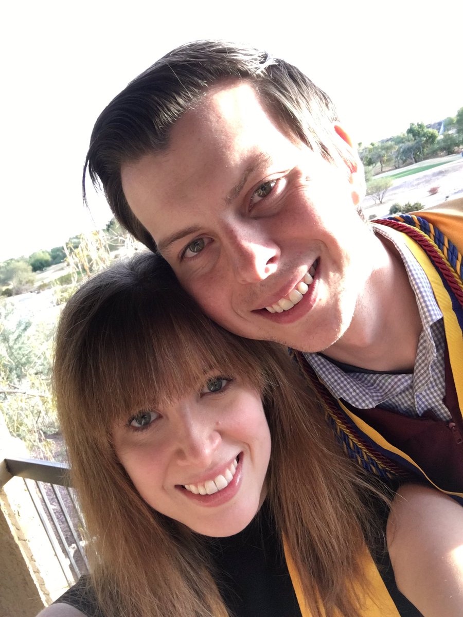 haswilcox's tweet photo. So proud of this graduate! Go Zack! #ASUGrad https://t.co/KzBNjuu5DQ