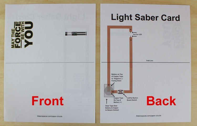 lawrencegmiller's tweet photo. #Makerspace Project - Make a Light Saber Using #PaperCircuits | https://t.co/tCWO6wudso @Makerspaces_com https://t.co/PPpOfBQp68