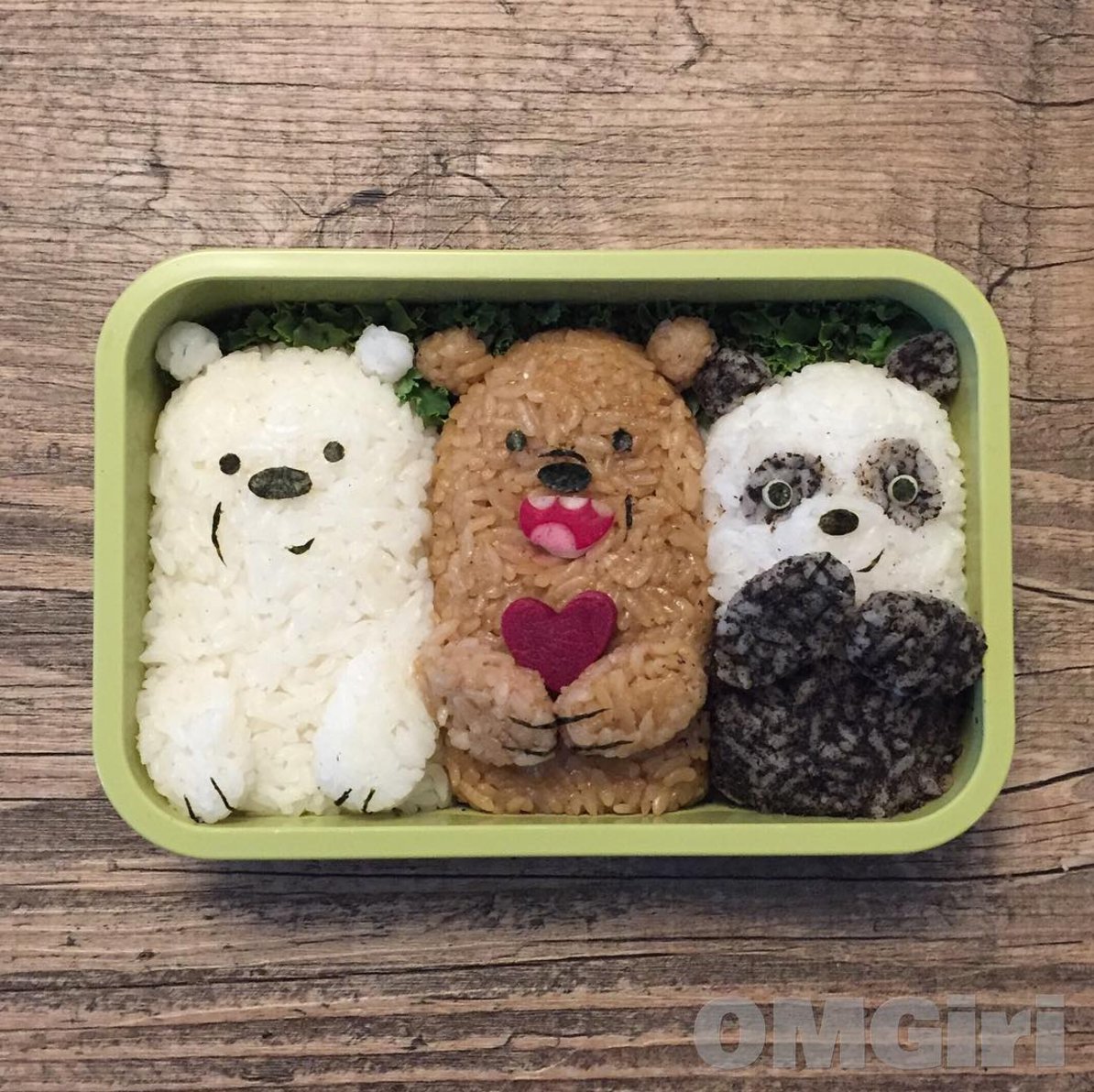 Cartoon Network on X: Beary cute bento box! 🍙 (🍱: omgiri