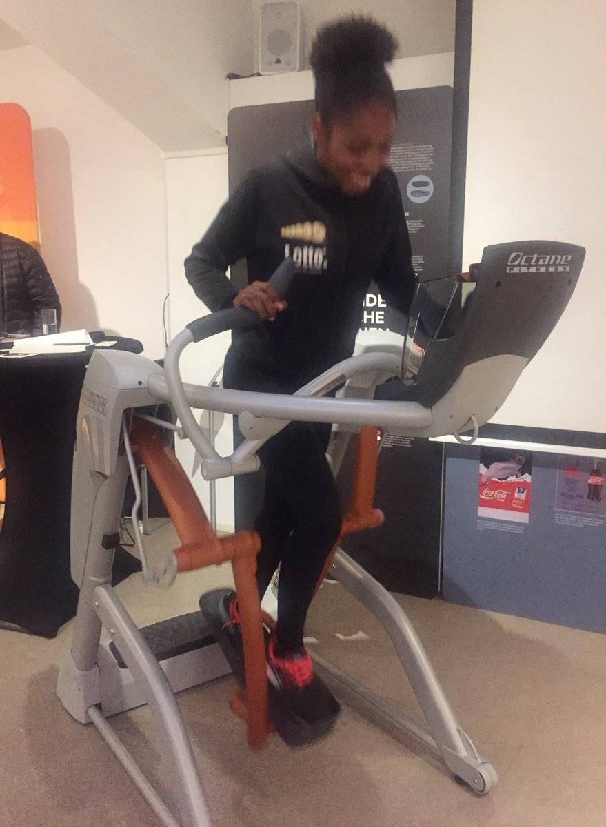 octanefitness's tweet photo. So awesome! Check out Olympic #runner Kadene Vassell getting #FueledByZero in the Netherlands! #KadeneVassell #Olympian #OlympicRunner https://t.co/ySmxlNBaXt