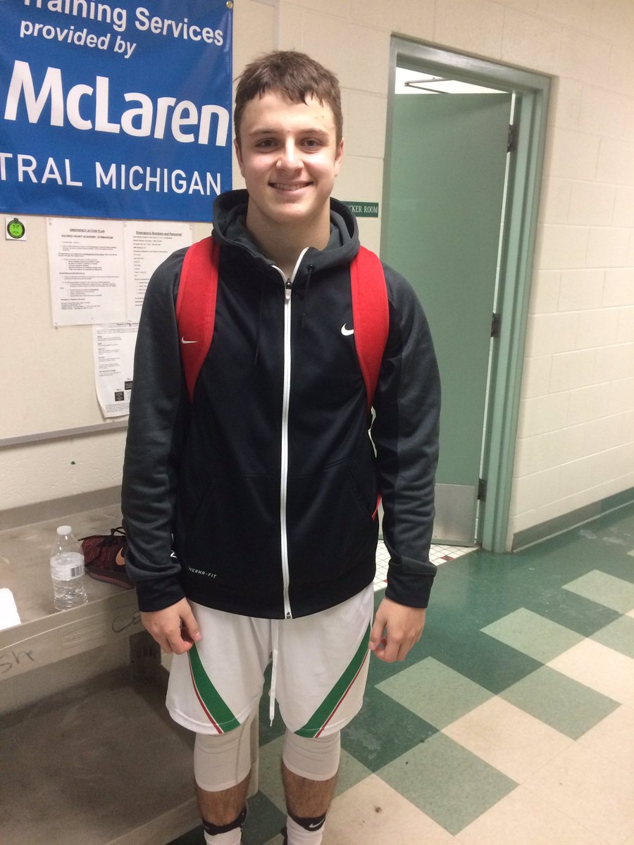 Lansing Christian 71 MPSH-59 Matt Havey- 40/7rebs. Forrest Bouyer w/10/10ast. Colten Nelson W/16 Cross DeLau  w/14 Joe Methner w/12 for MPSH