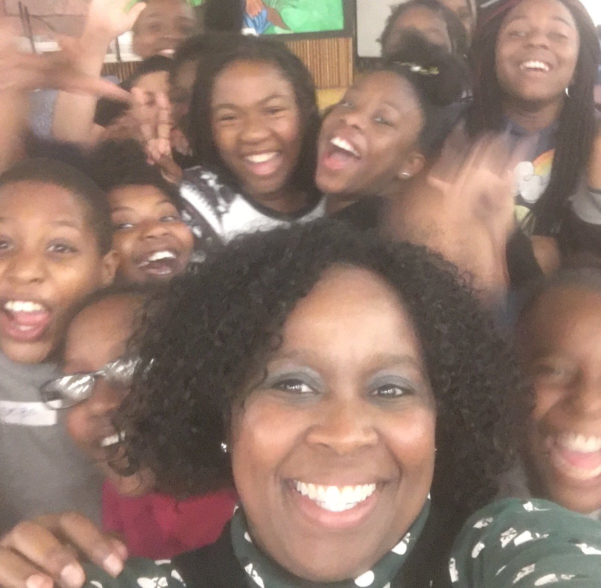 Our heroes in Mrs. Washington and Mrs. Murrays' classes certainly showed their spirit today for festive sweater day! <a href="/HarbisonWestEl/">Harbison West Elem</a> #pbis