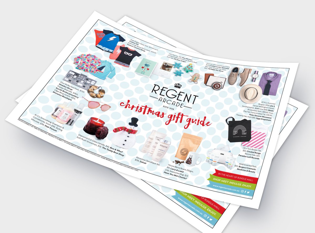 #Adelaide #Christmas is next week! Head over to @Regent_Arcade now for all your Christmas gifts #RundleMall #giftguide2016 #Campaign #Elf