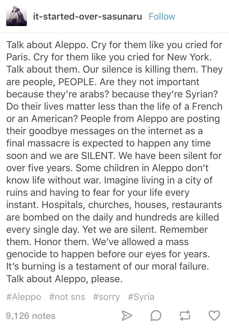softsadsatan's tweet photo. THIS. #prayforaleppo https://t.co/jN9mbmQV7f