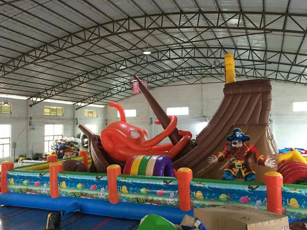 Inflate_Frank's tweet image. Guangzhou inflatable fashion design Pirate Ship inflatable Bounce for sale: whatsapp 008613824436243