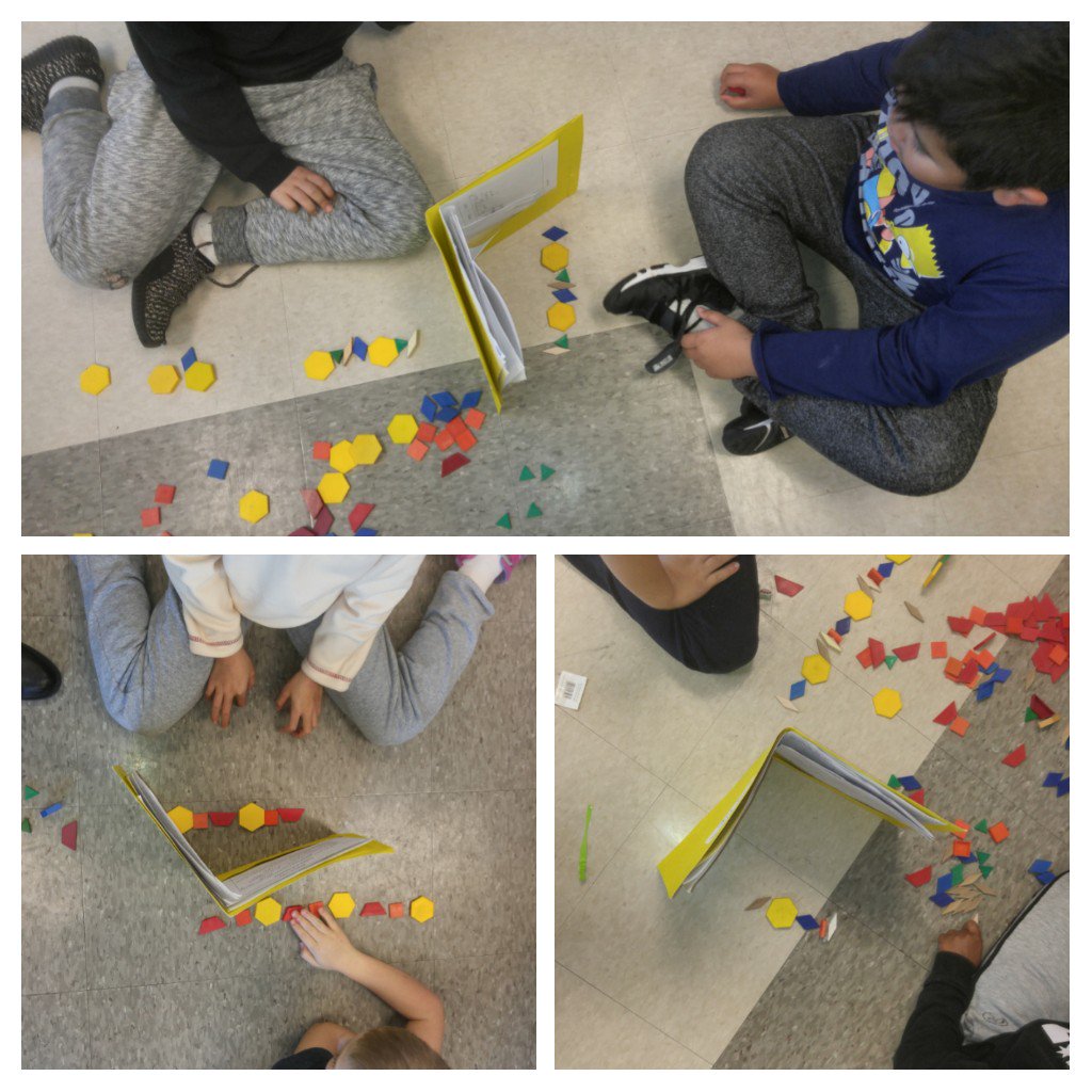 JSPS_Kehler's tweet image. Barrier Game. Can you duplicate the core of my pattern as I explain it to you and then extend my pattern? #mathtalk #mathpartners