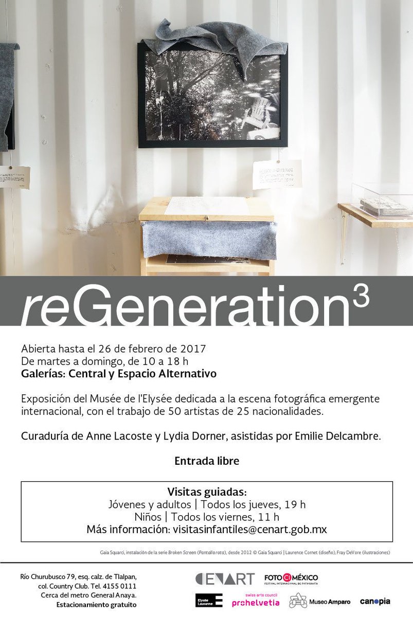 LabCDMX's tweet photo. Fotografía, video y multimedia en #reGeneration3, muestra con 50 artistas de 25 nacionalidades en @cenartmx https://t.co/2yuMtslHcc https://t.co/dxEbAdQjhd