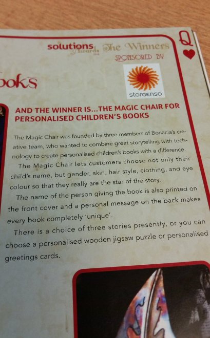 MagicChairBook's tweet photo. Here we are in the winners edition of the Print Solutions Magazine! :)

#ChildrensBooks #MultiAwardWinning #TheMagicChair https://t.co/UUj4mUd1pr