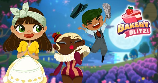 BakeryBlitzgame's tweet photo. Travel through different Lands serving up delicious desserts! Get Bakin'!
#Cake #BakeryBlitz #Desserts https://t.co/390miHY0rl