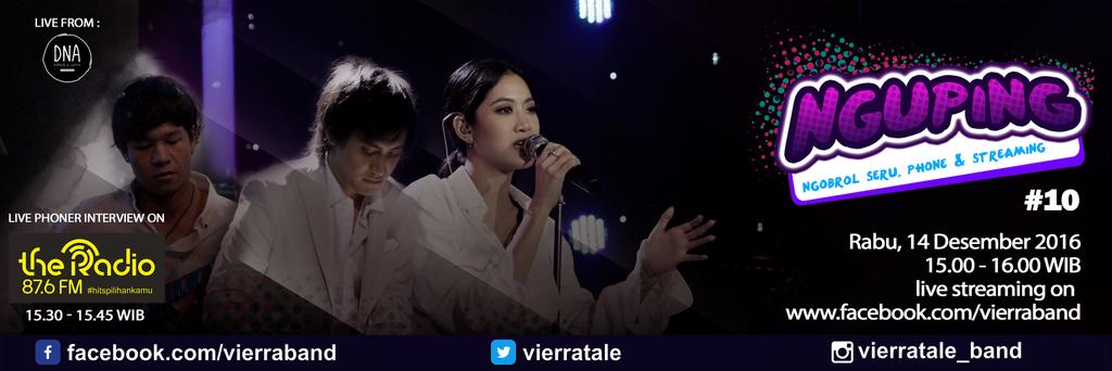 GtMisel's tweet photo. Yeay, Today 14/12 pkl 15:00 - 16:00 WIB #NguPingVierratale Again!! yuhuuuu live streaming yuk https://t.co/k9cCzjzmyW https://t.co/mYmGKGRPac
