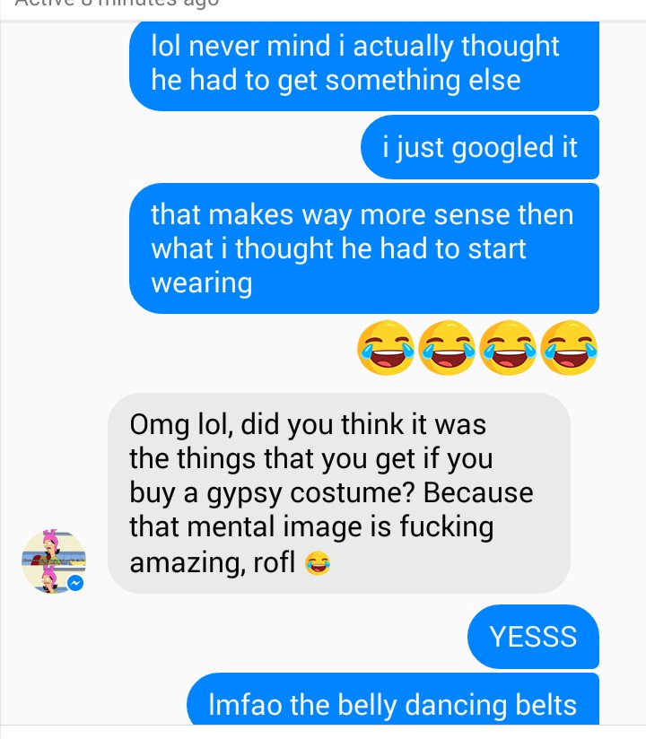 elementalchick's tweet photo. @TMoran93  the conversation me and @pinkysworn just had about this tweet has to be the most epic thing ever!!! 😂😂😂 https://t.co/3EcSgW3MlV
