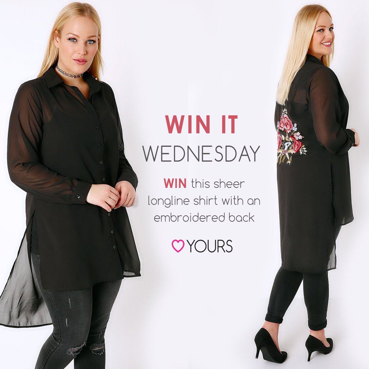 yoursclothing's tweet photo. Win It Wednesday! Simply share the post &amp; like our page to win. One lucky winner announced tomorrow at 10am! GL! https://t.co/73Nqwg0jsT https://t.co/yRb2PCsDL4