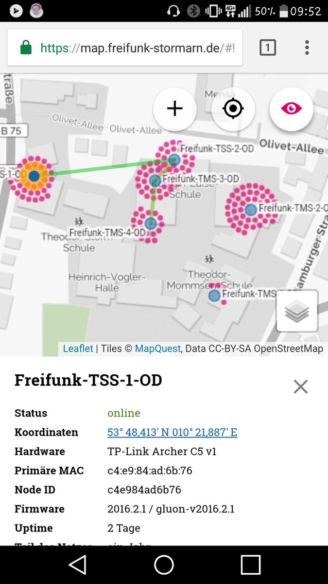 freifunk_od's tweet photo. Sowas zu sehen freut mich ☺ zu meiner Zeit gab es nicht einmal einen ordentlichen PC Raum. Heute #Freifunk. Über 100 Nutzer 😊
/ks https://t.co/znkRhcllnx