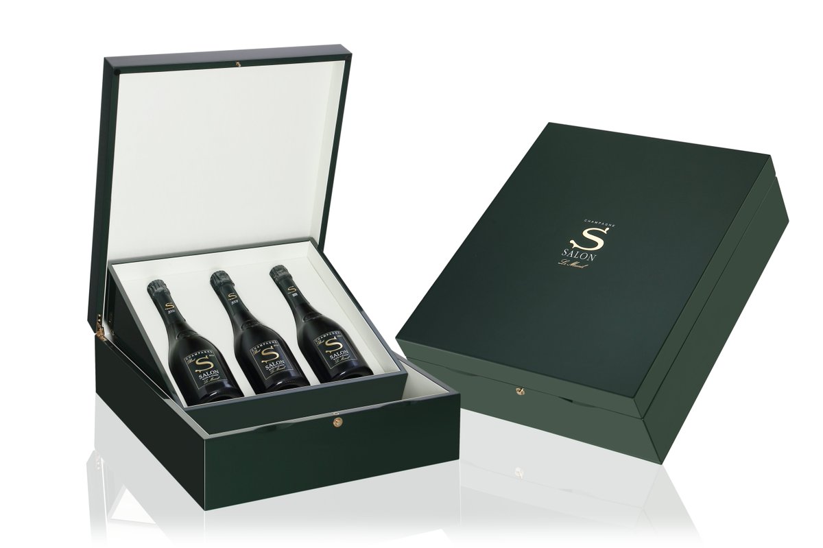 #ChampaneSalon releases a new #giftbox with 3 #vintages at the end of this year. #Christmas #champagne