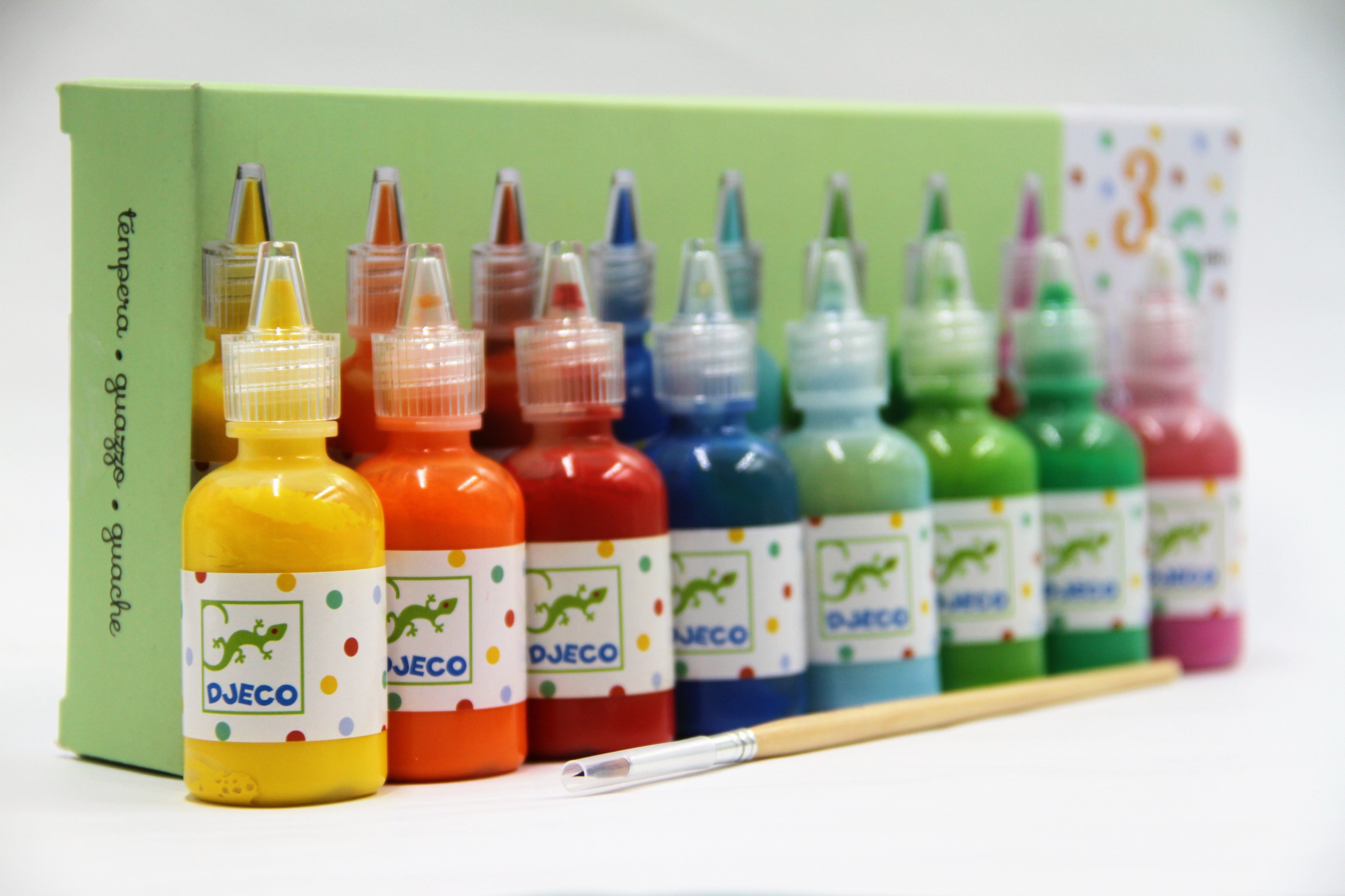 Djeco - Artist's Palette - Gouache Paint Set