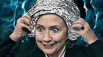 100thmonkey2016's tweet photo. #hillaryclinton the crazy conspiracy theorist thinks aliens hacked the election and bigfoot live in her closet.

#DonaldTrump #infowars https://t.co/9jFDnv3CuW