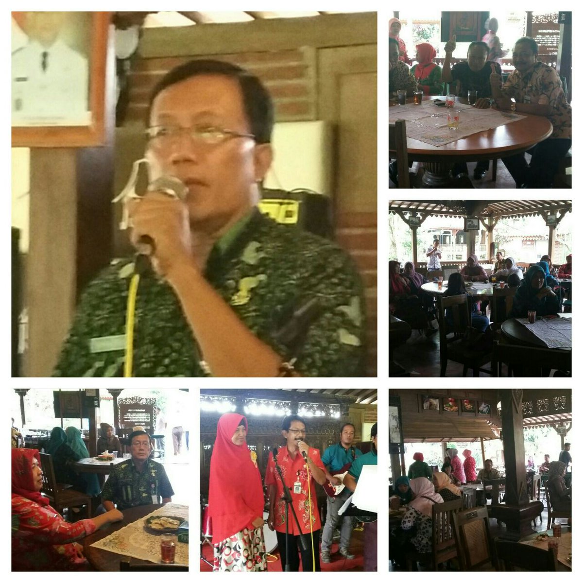 Cuma berpisah dlm tugas, kita tetap bersaudara "acr perpisahan keluarga besar Bakorwil III ProvJateng" <a href="/agusutomo_jtg/">Kepala BAKORWIL lll</a> <a href="/Bakorwil3/">BAKORWIL III JATENG</a> <a href="/bakorwil1/">BAKORWIL I JATENG</a>