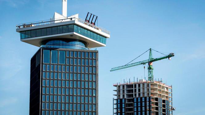 Hoogbouw aan het IJ <a href="/Adam_Toren/">A’DAM Toren</a> @inspiringspace