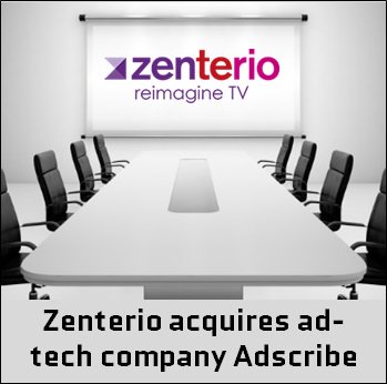 investitbpm's tweet photo. #Zenterio #Sweden acquires ad-tech company #Adscribe https://t.co/XcX9AGp2pf #FDI https://t.co/OnWbNUIEsv