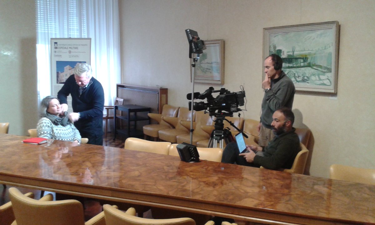jobunits's tweet photo. Oggi a @UniTrieste @RaiCultura e #Isfol intervistano @PaoloZorzenon, @OgrisekStefano e Roberta Nunin sull'#apprendistato di III livello https://t.co/v03TCsULCW
