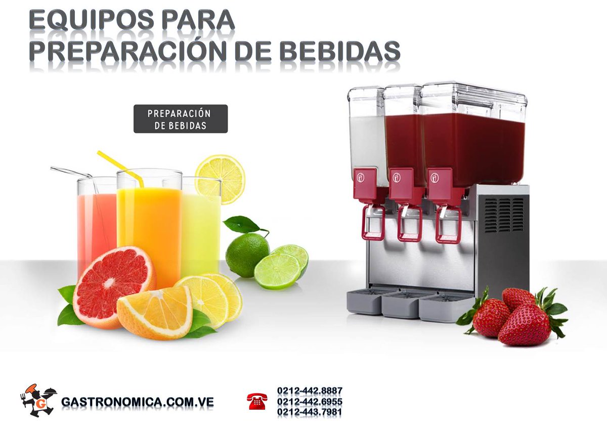 gastronomicave1's tweet photo. ENFRIADORES PARA #Jugos DISPENSADORES DE #Bebidas TODO PARA #Comedores #selfservice #Bar #Restaurante #Hotel VISITA https://t.co/WhRUBDLLWO https://t.co/tkPVSUnNxY