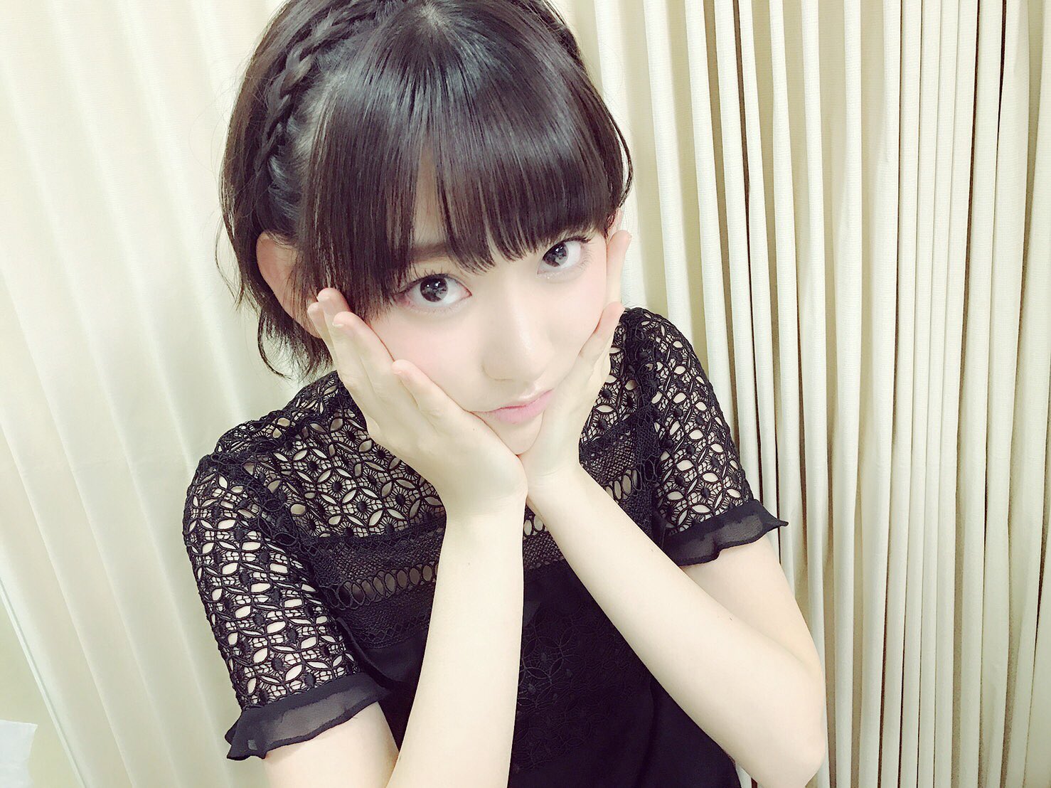 宮脇咲良のアイコラ 