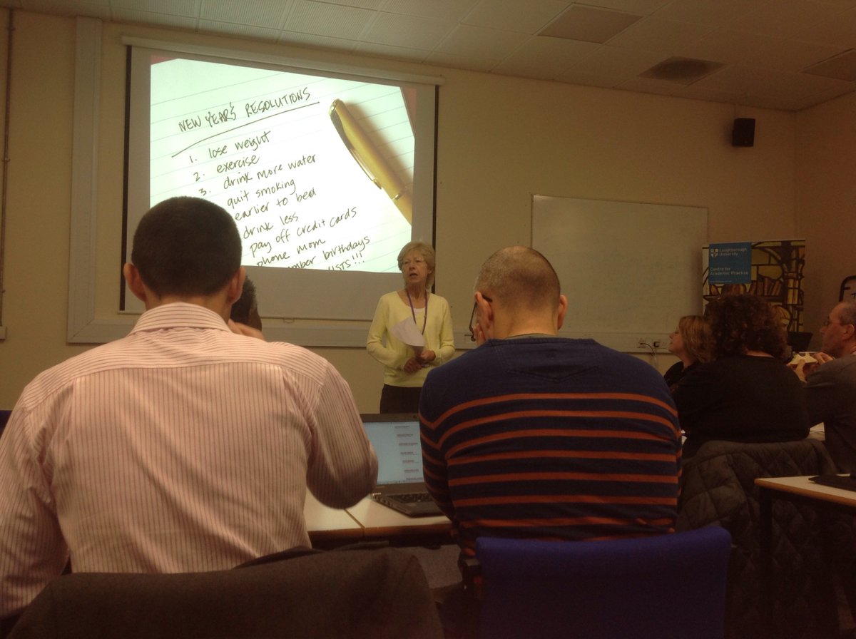 LboroEAP's tweet photo. Hearing from Dr Cheryl Travers from @LboroSBE about embedding her research in her teaching at our first #CAPForum of the year https://t.co/ZZYF9RFbD4